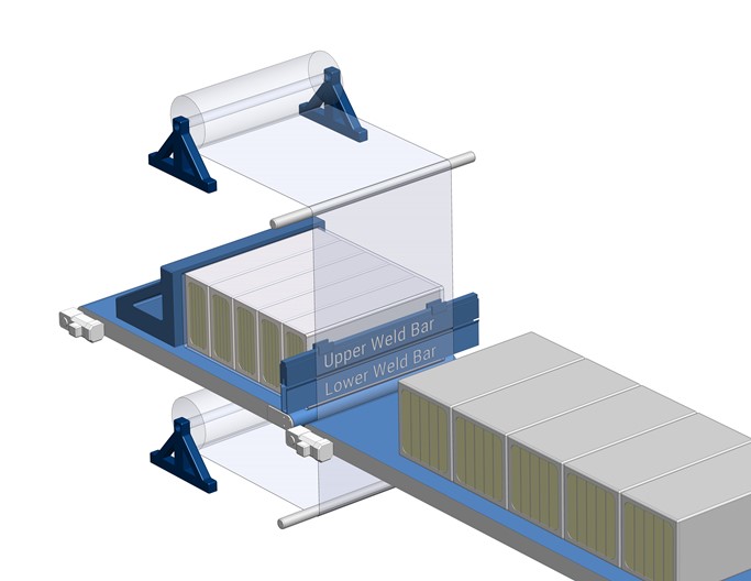 FlexWeld Qubiqa patented welding bar for industy machines